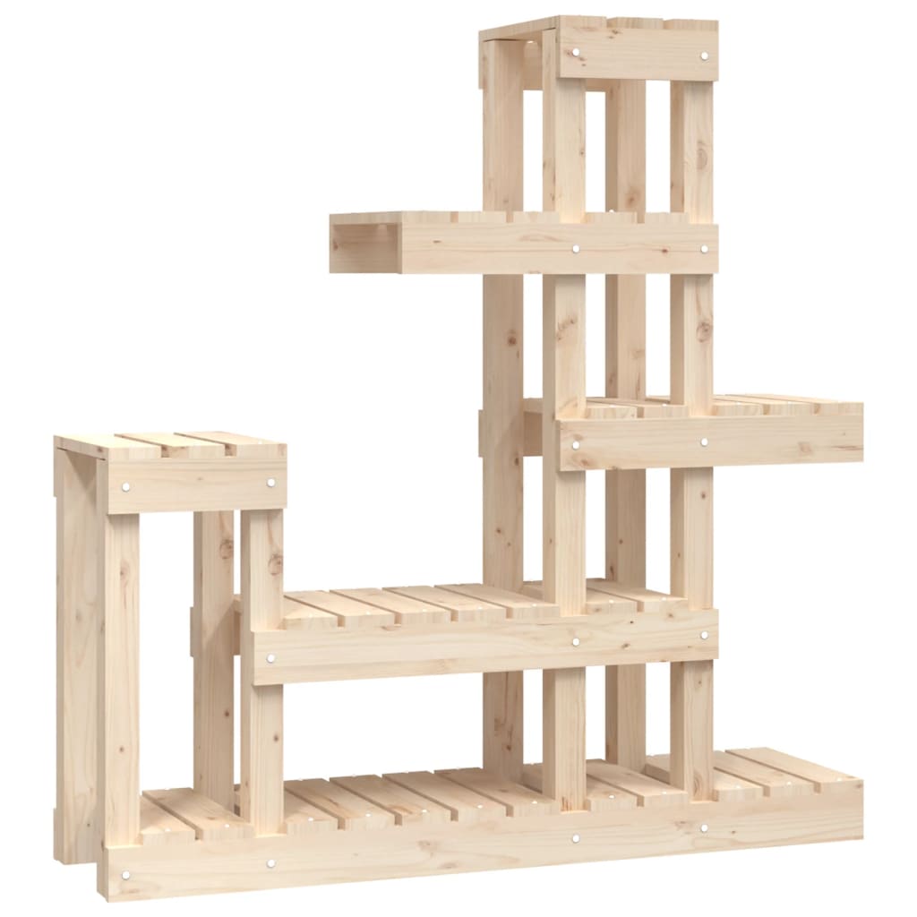 Stalak za biljke 92 x 25 x 97 cm od masivne borovine