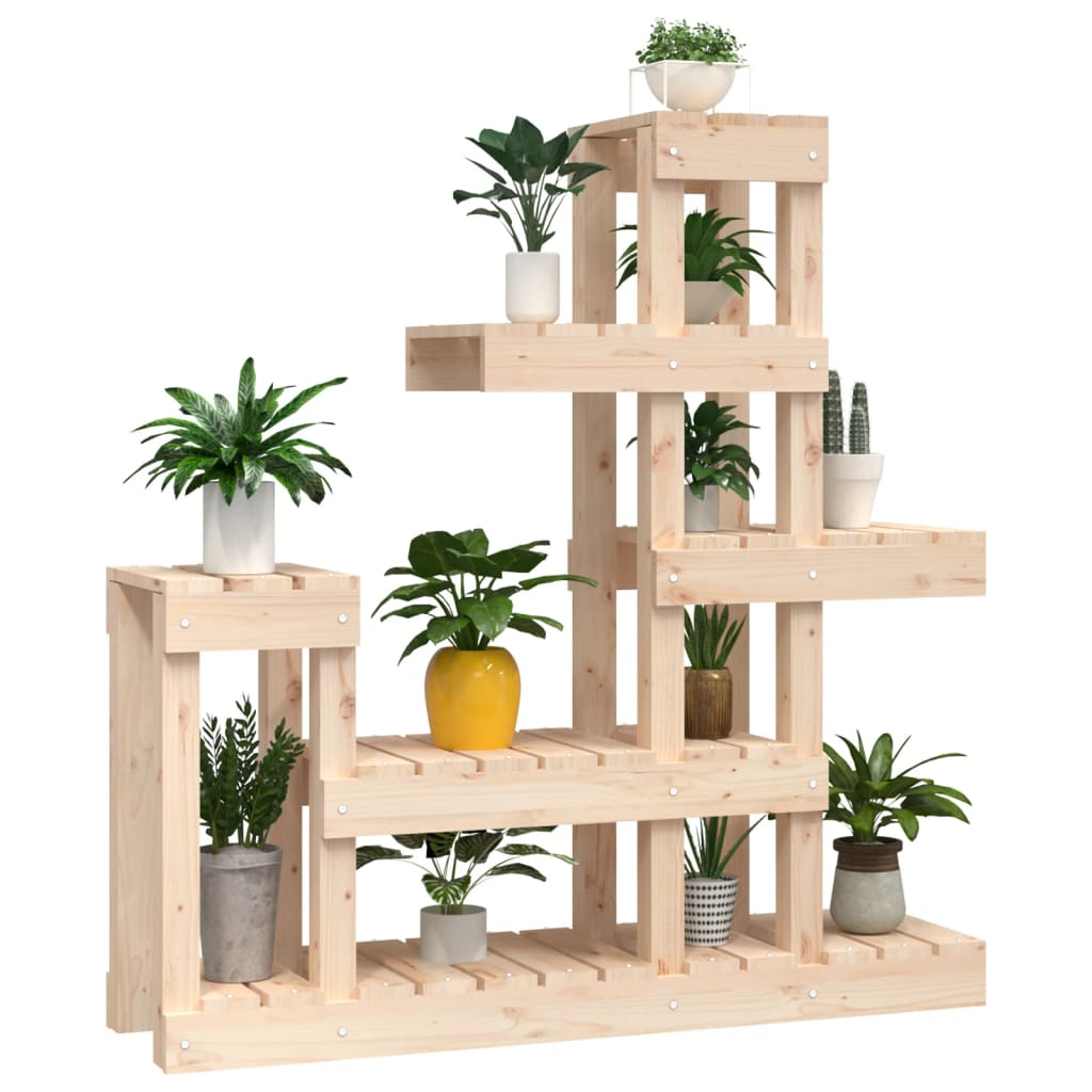 Stalak za biljke 92 x 25 x 97 cm od masivne borovine