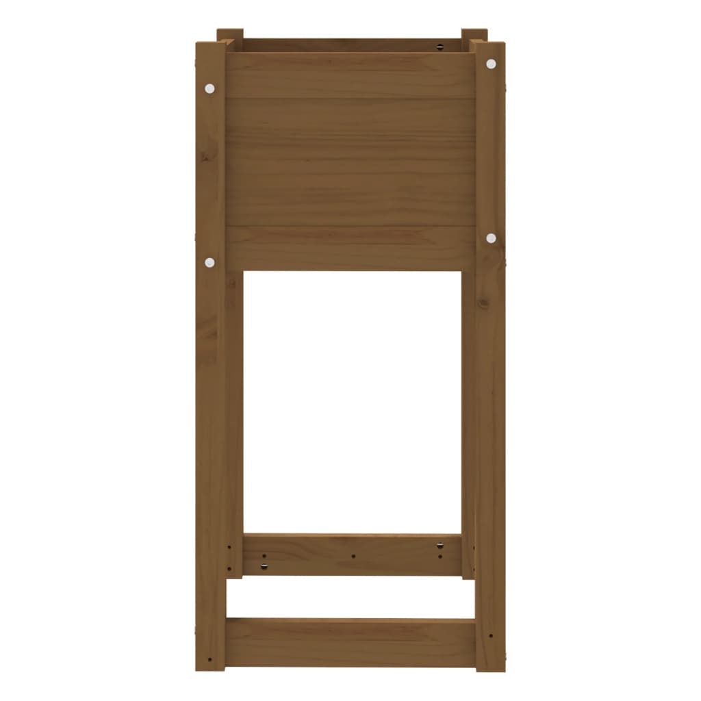 Sadilice 2 kom boja meda 40 x 40 x 81 cm od masivne borovine