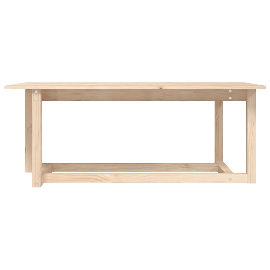 Stolić za kavu 110 x 55 x 45 cm od masivne borovine