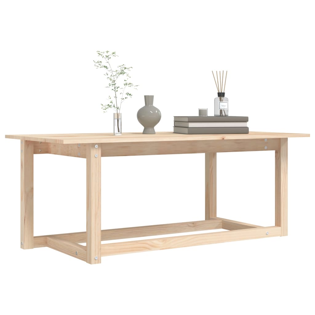 Stolić za kavu 110 x 55 x 45 cm od masivne borovine