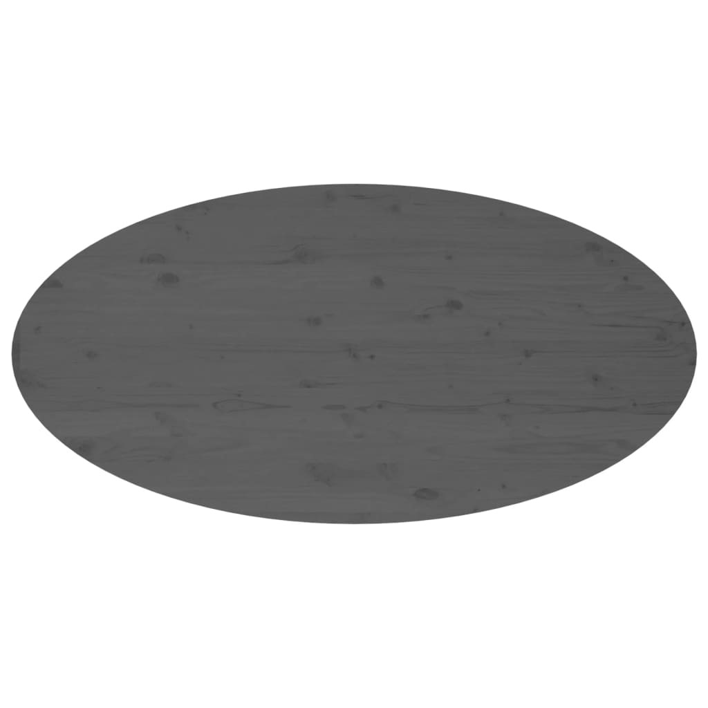 Stolić za kavu sivi 110 x 55 x 45 cm od masivne borovine