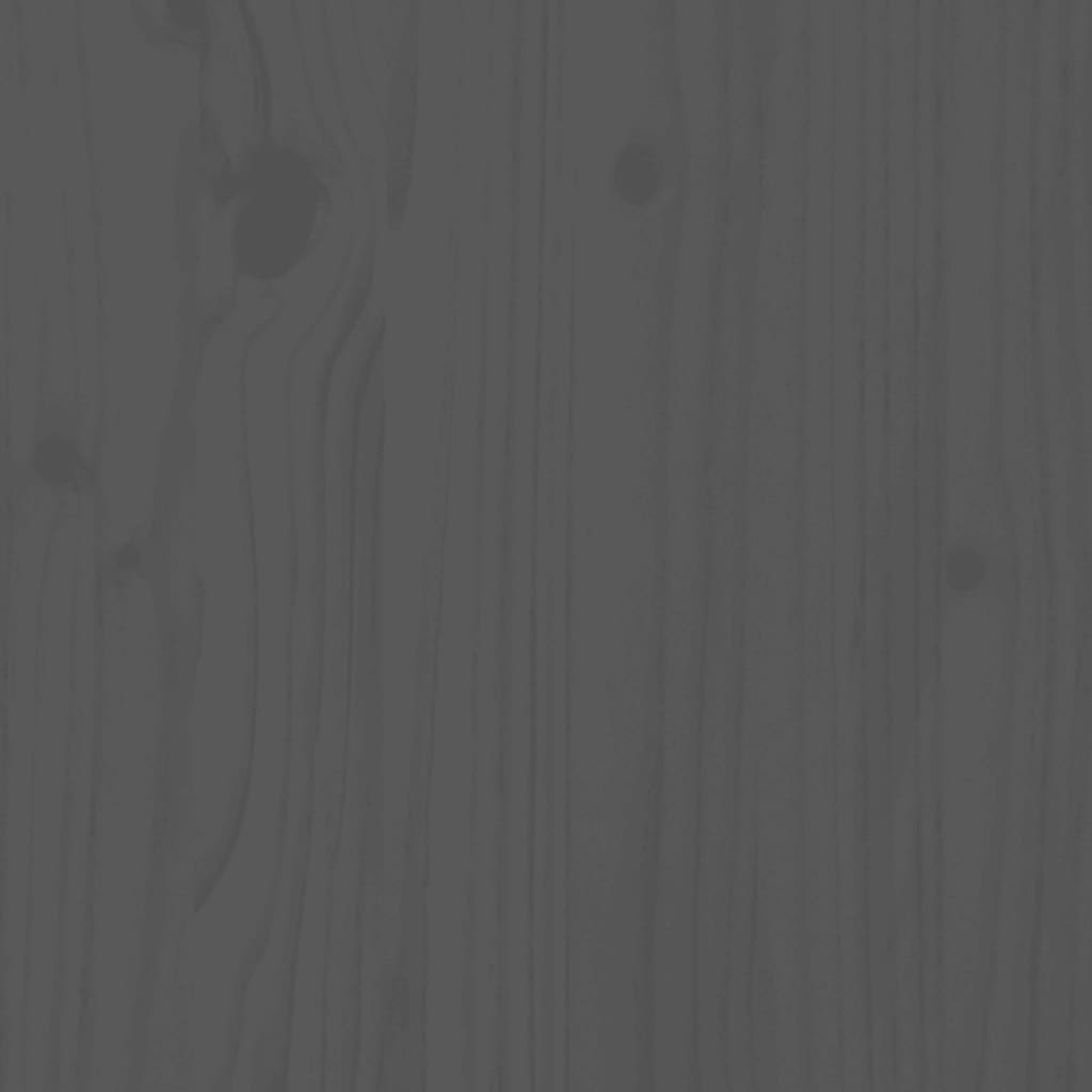 Stolić za kavu sivi 110 x 55 x 45 cm od masivne borovine