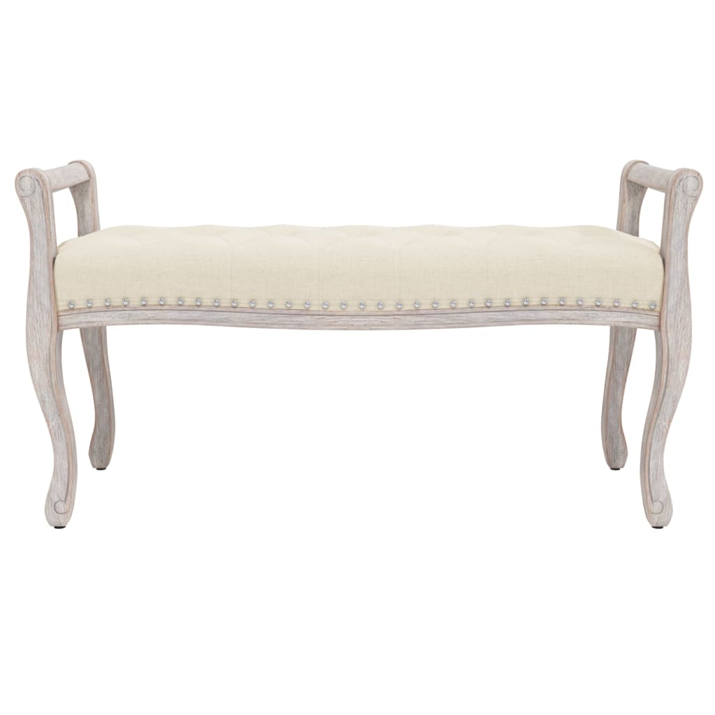 Klupa 110 x 45 x 60 cm platnena