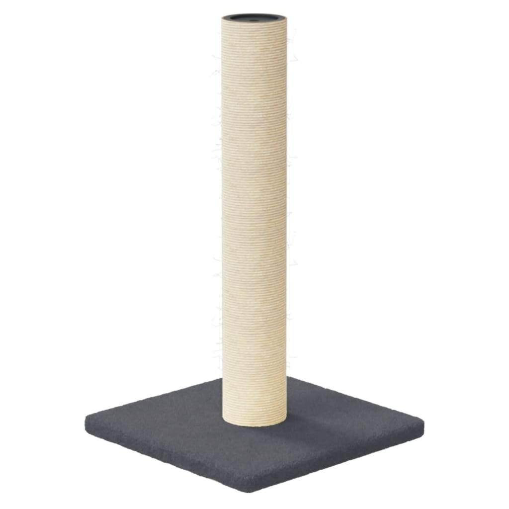Grebalica za mačke tamnosiva 22 x 22 x 45 cm
