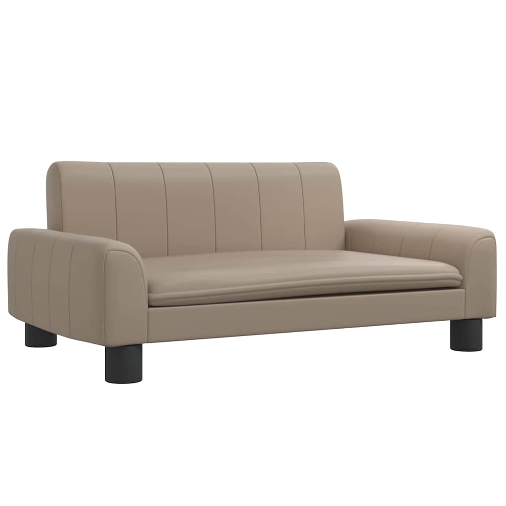 Krevet za pse cappuccina 70 x 45 x 30 cm od umjetne kože
