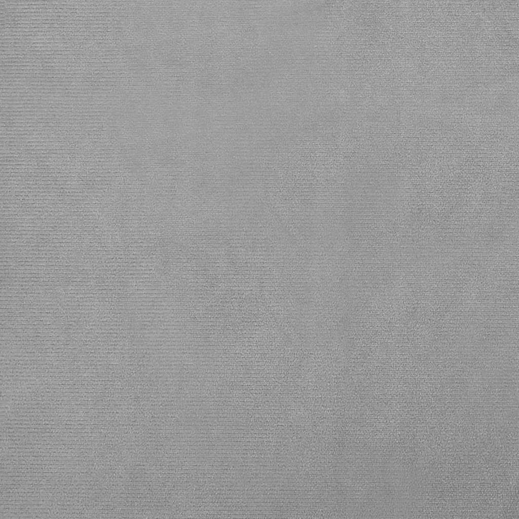 Krevet za pse svjetlosivi 70 x 45 x 30 cm baršunasti