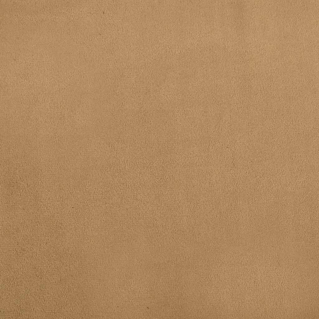 Krevet za pse smeđi 70x45x26,5 cm baršunasti