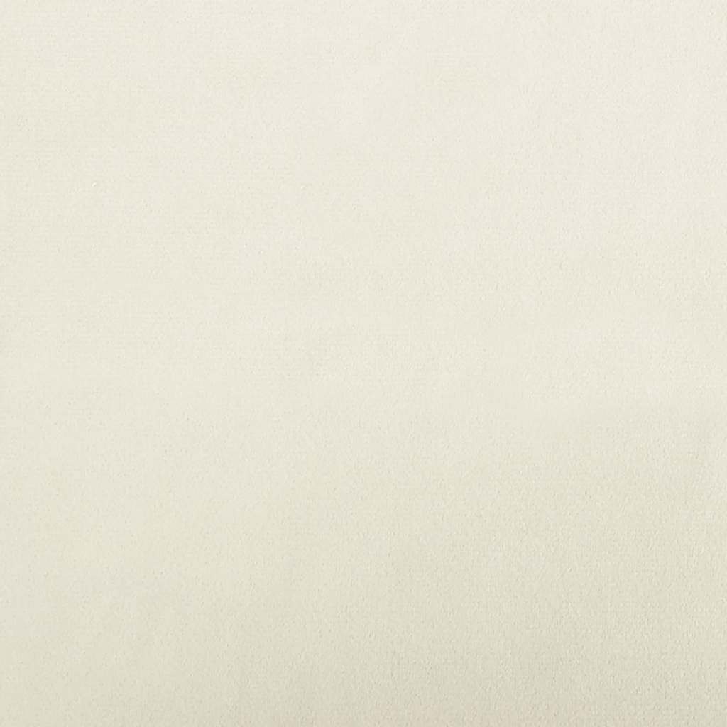 Krevet za pse krem 70x45x26,5 cm baršunasti