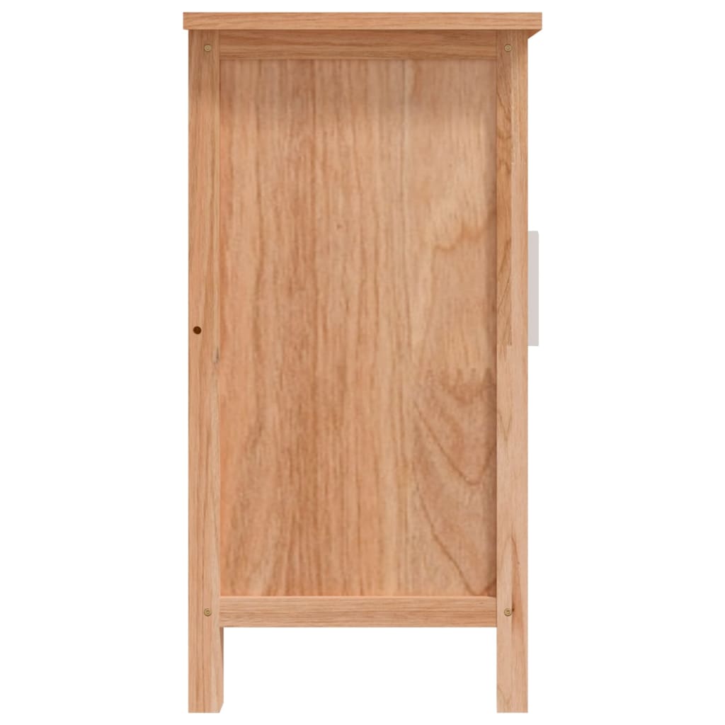 Kupaonski ormarić za umivaonik 66x29x61,5 cm masivno drvo oraha