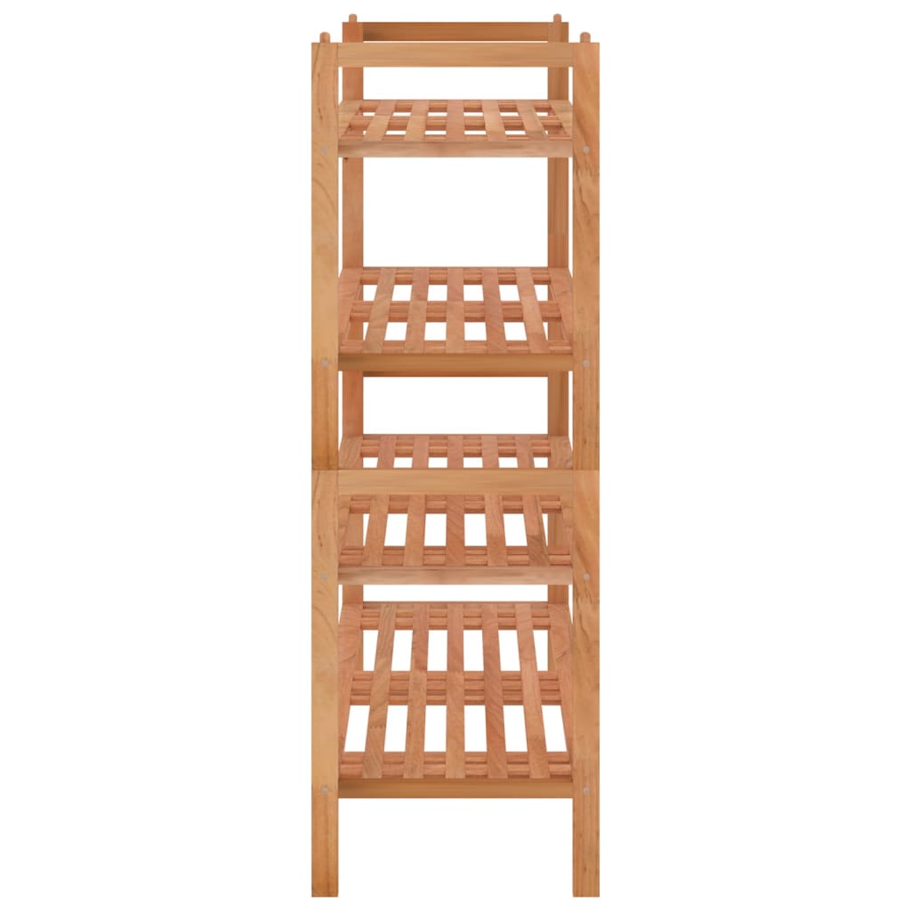 Stalci za cipele 2 kom 69 x 27 x 41 cm od masivnog drva oraha