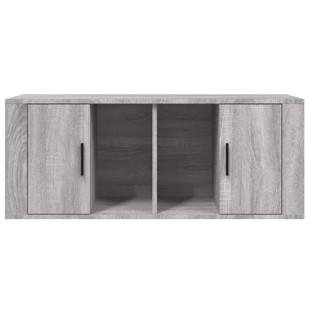 TV ormarić boja hrasta sonome 100x35x40 cm konstruirano drvo