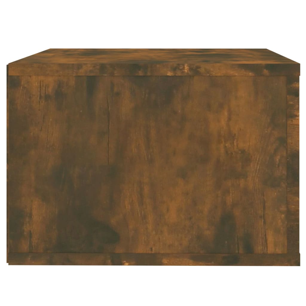 Zidni noćni ormarići 2 kom dimljenog hrasta 50x36x25 cm
