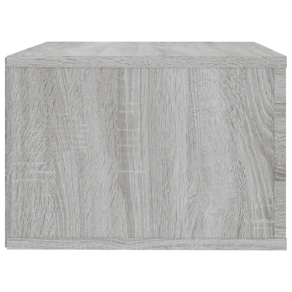 Zidni noćni ormarići 2 kom Boja sivog hrasta sonome 50x36x25 cm
