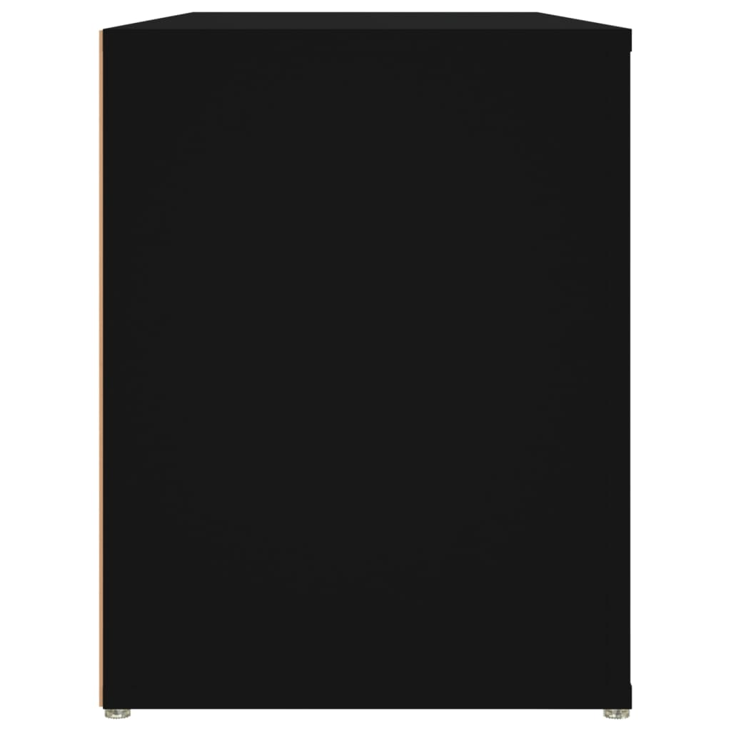 Stalak za cipele crni 100 x 35 x 45 cm od konstruiranog drva