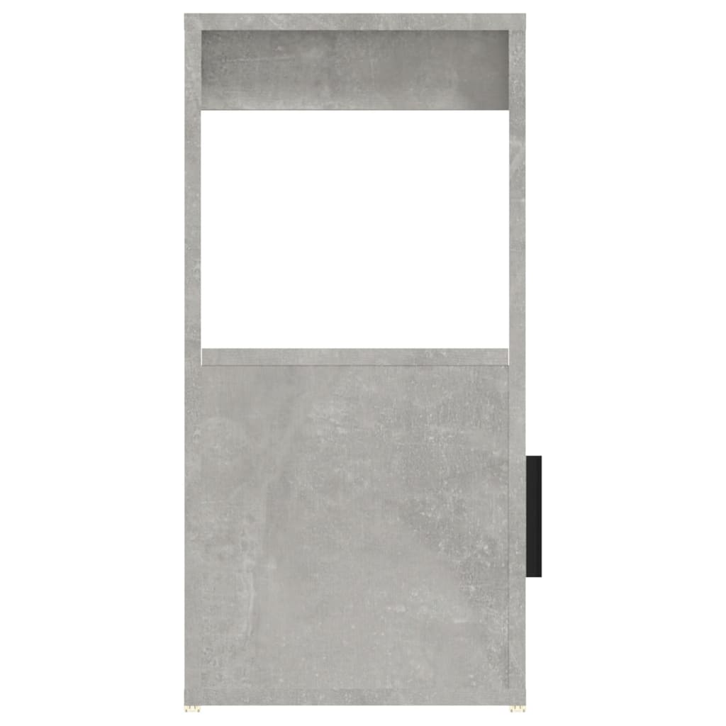 Komoda siva boja betona 80x30x60 cm od konstruiranog drva