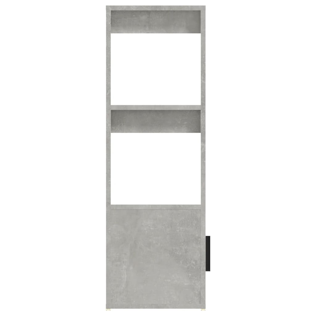 Komoda siva boja betona 80x30x90 cm od konstruiranog drva