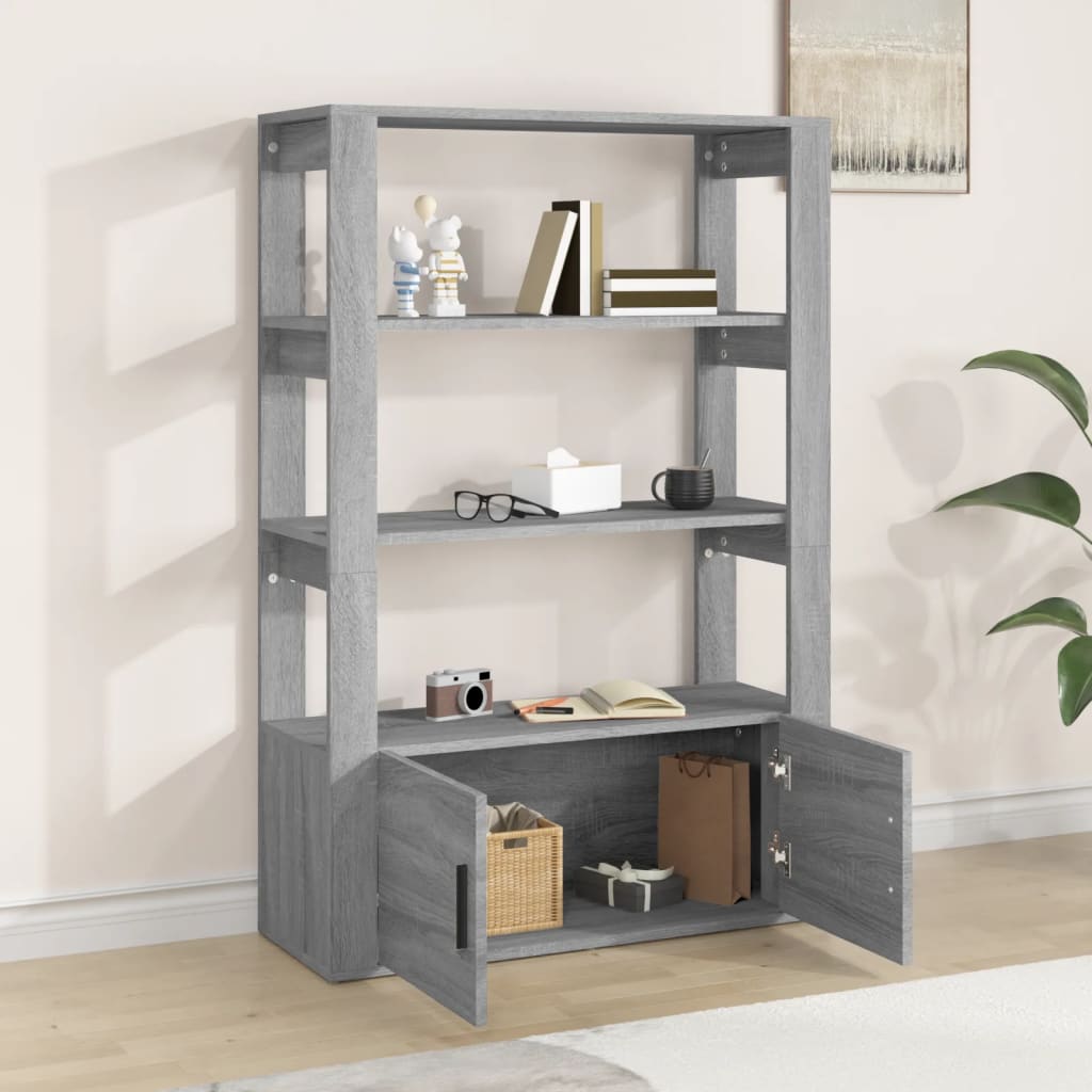 Komoda boja hrasta sonome 80x30x119,5 cm od konstruiranog drva