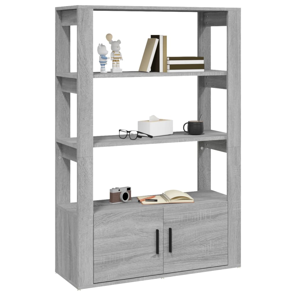 Komoda boja hrasta sonome 80x30x119,5 cm od konstruiranog drva