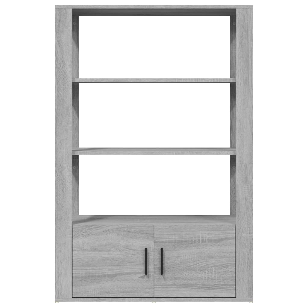 Komoda boja hrasta sonome 80x30x119,5 cm od konstruiranog drva