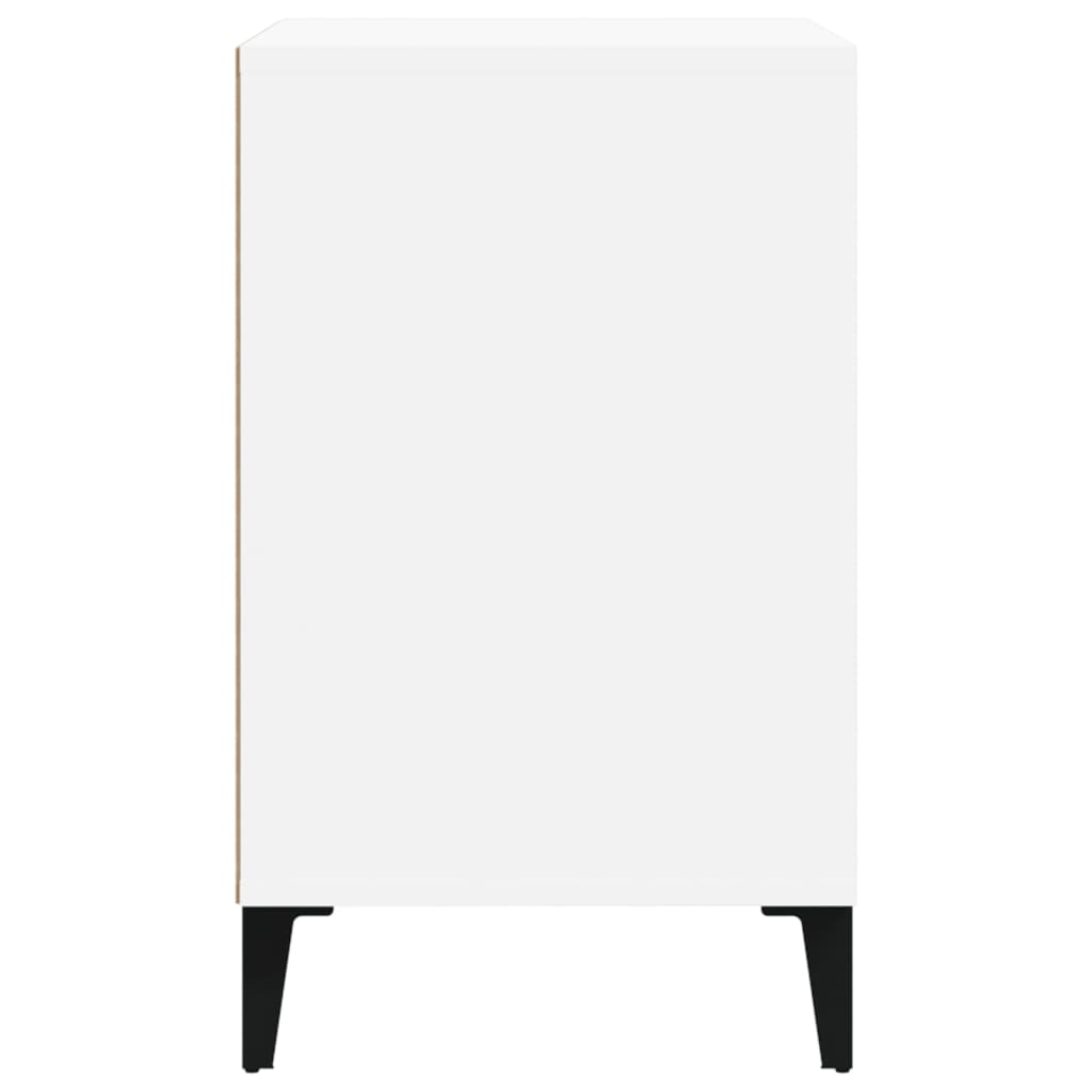 Ormarić za cipele sjajni bijeli 102x36x60 cm konstruirano drvo