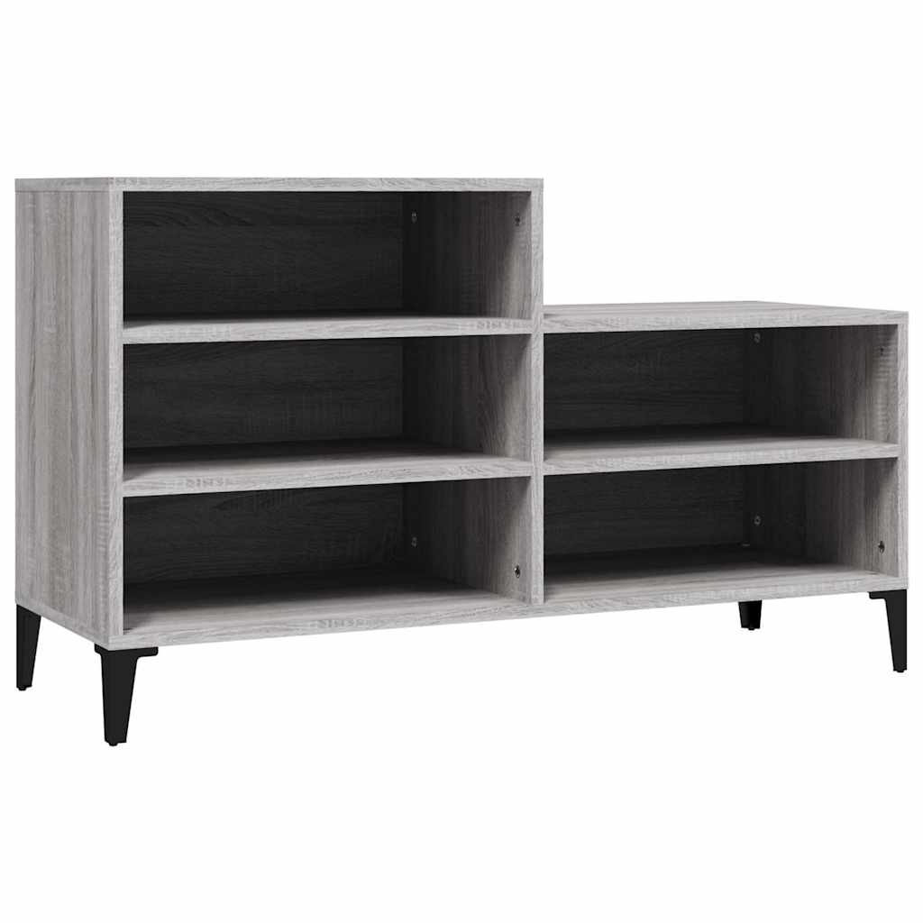 Ormarić za cipele sjajni 102x36x60 cm konstruirano drvo