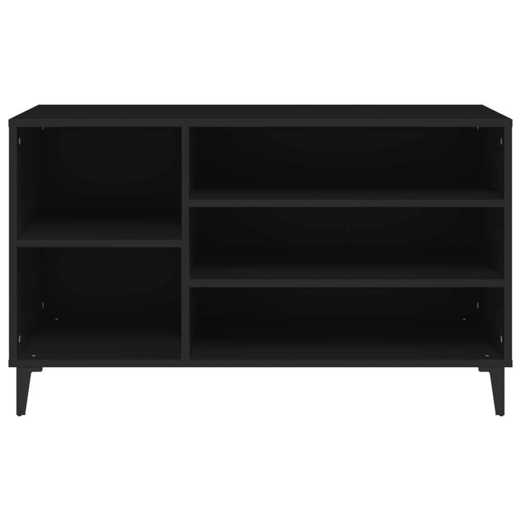 Ormarić za cipele crni 102 x 36 x 60 cm od konstruiranog drva