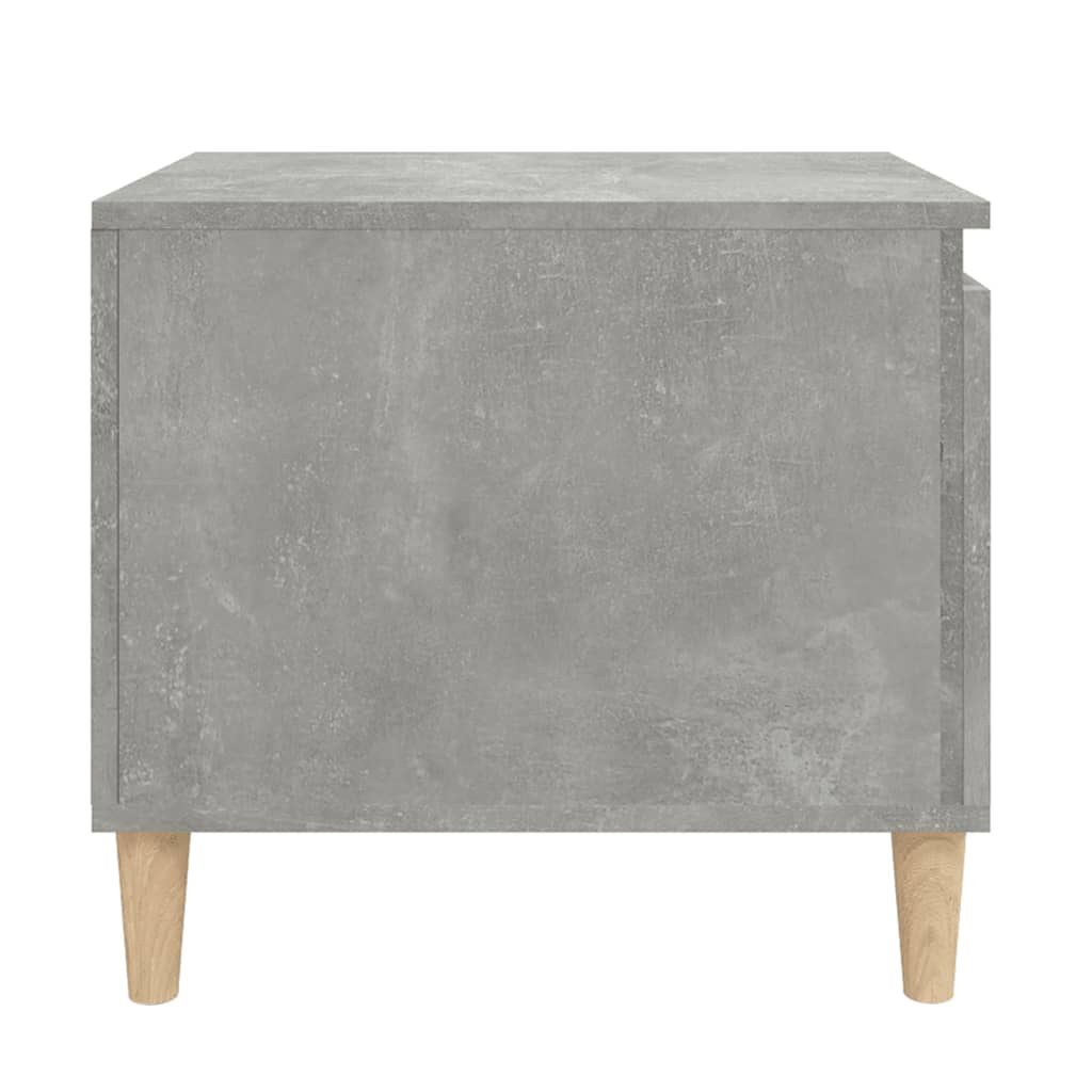 Stolić za kavu boja betona 100x50x45 cm od konstruiranog drva