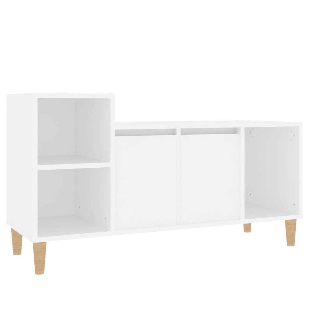 TV ormarić bijeli 100 x 35 x 55 cm od konstruiranog drva