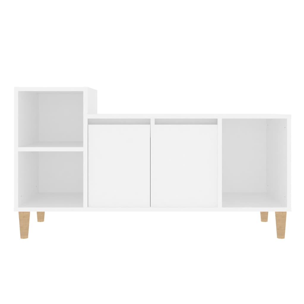 TV ormarić bijeli 100 x 35 x 55 cm od konstruiranog drva