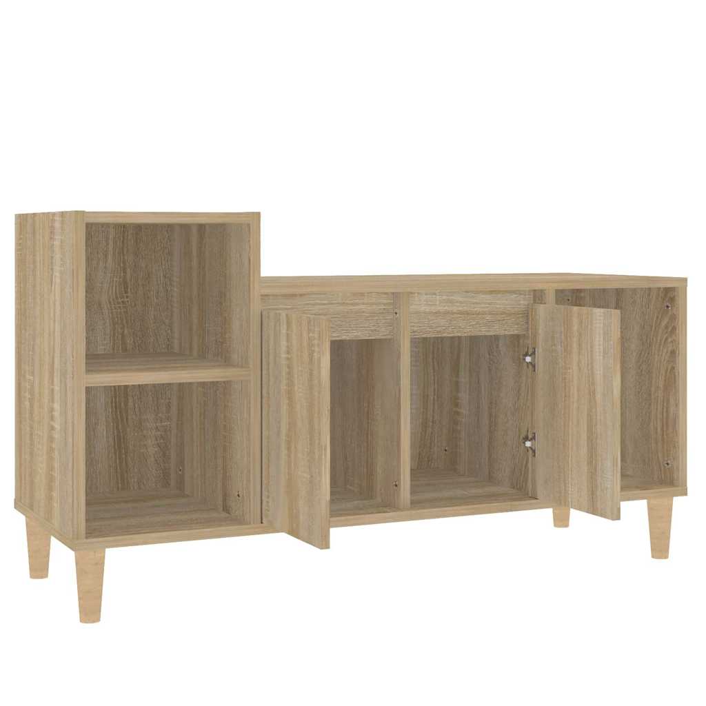 TV ormarić boja hrasta sonome 100x35x55 cm konstruirano drvo Smeđa
