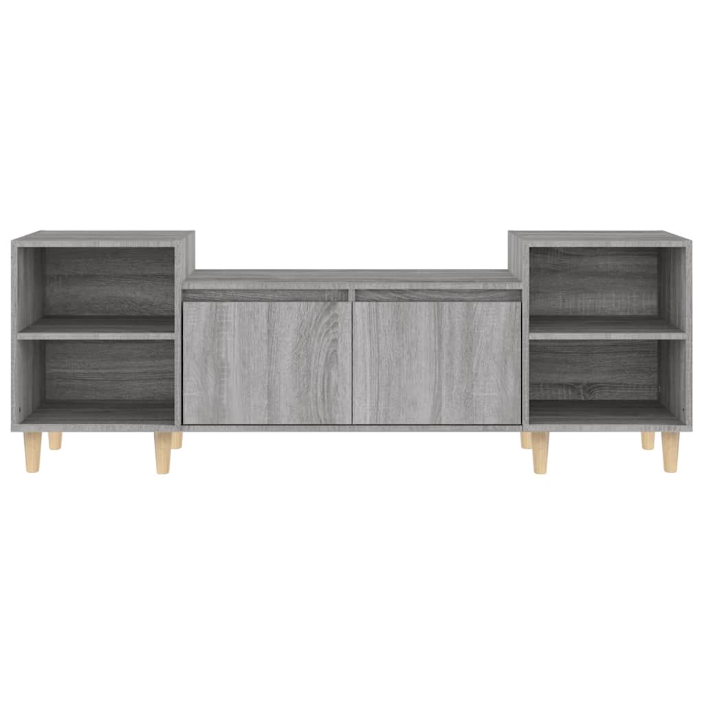 TV ormarić boja hrasta sonome 160x35x55 cm konstruirano drvo Siva