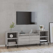 TV ormarić boja hrasta sonome 160x35x55 cm konstruirano drvo Siva
