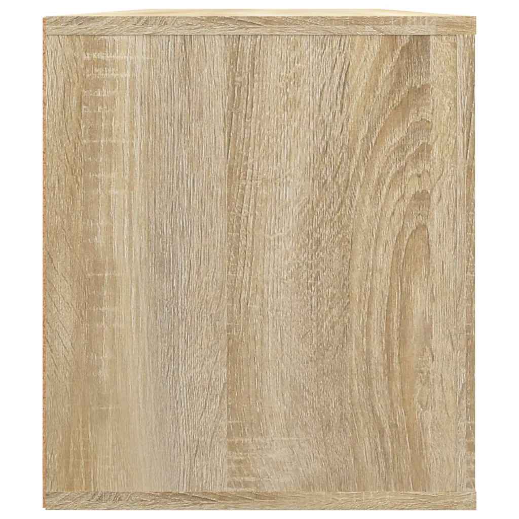 TV ormarić boja hrasta sonome 100x35x40 cm konstruirano drvo Smeđa
