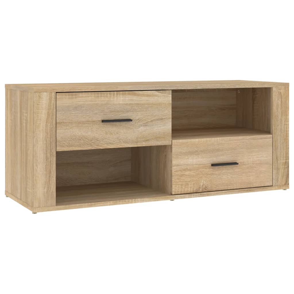 TV ormarić boja hrasta sonome 100x35x40 cm konstruirano drvo