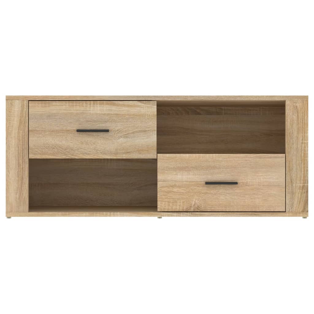 TV ormarić boja hrasta sonome 100x35x40 cm konstruirano drvo
