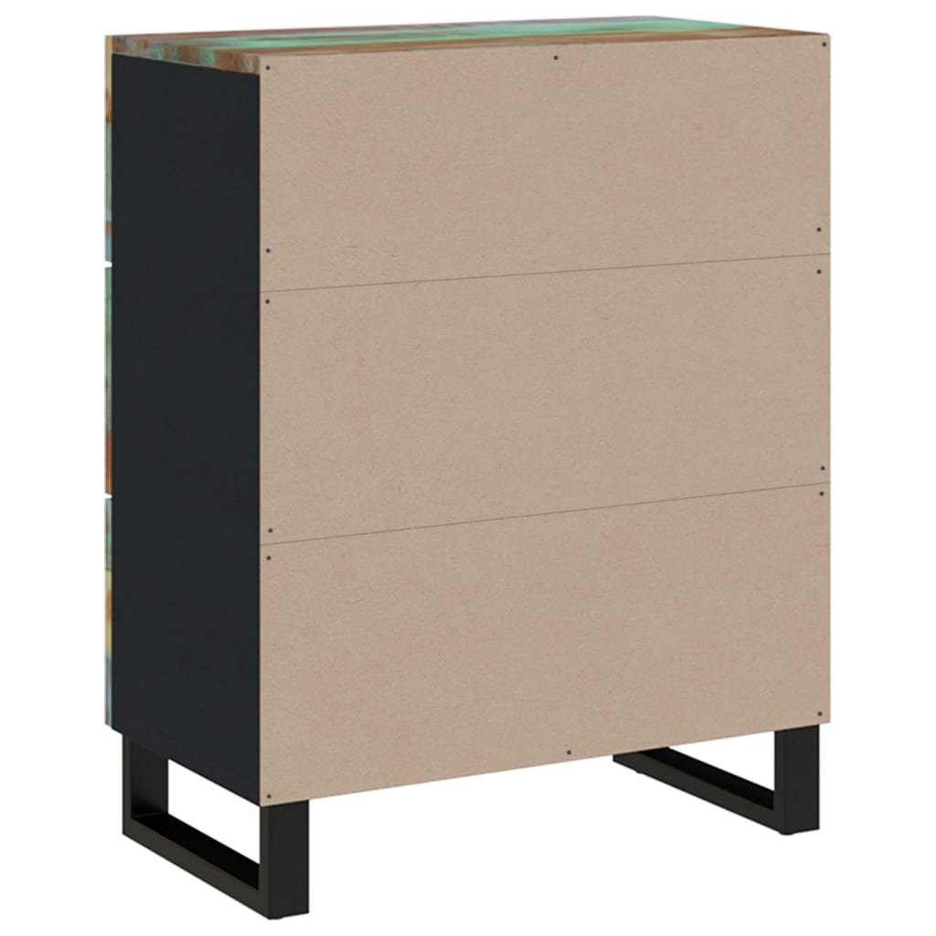 Komode 2 kom 60 x 33 x 75 cm od masivnog obnovljenog drva