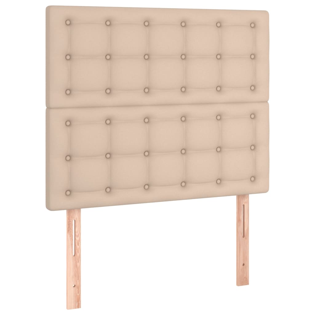 Uzglavlje Cappuccino 100x5x118/128 cm Imitacija kože