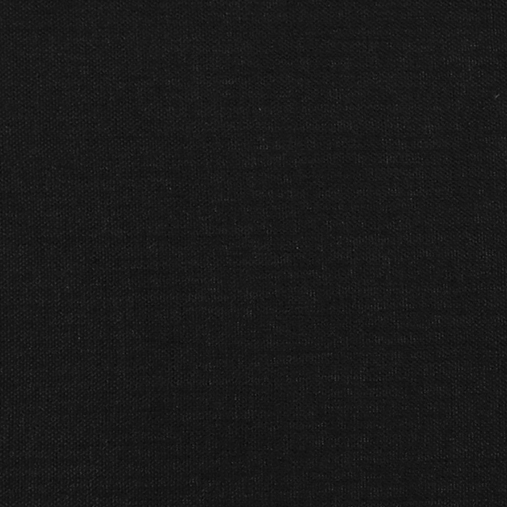 Uzglavlje s ušima crno 147x16x78/88 cm od tkanine