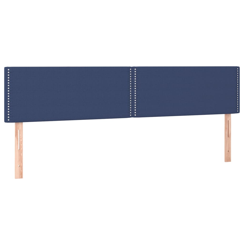LED uzglavlje plavo 180x5x78/88 cm od tkanine