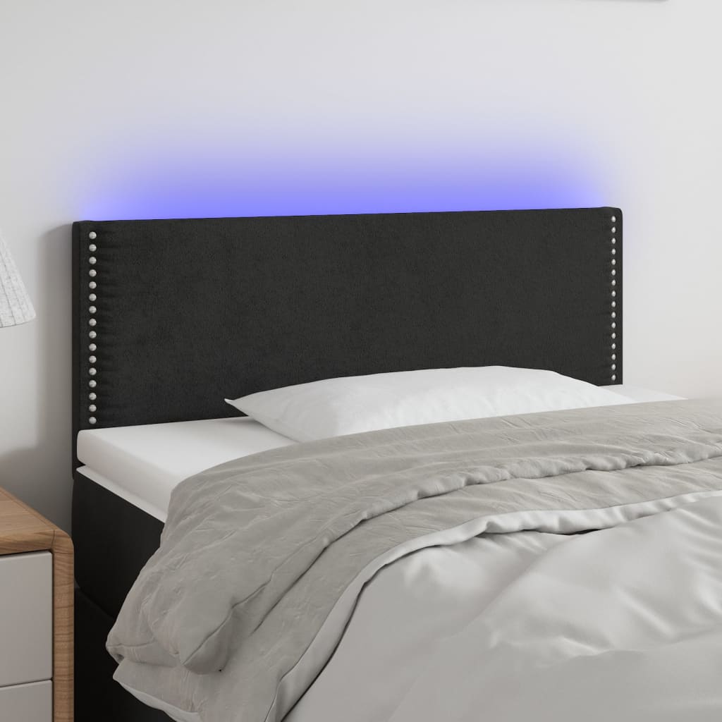 LED uzglavlje baršunasto