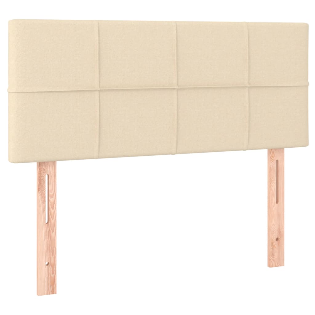LED uzglavlje krem 100x5x78/88 cm od tkanine