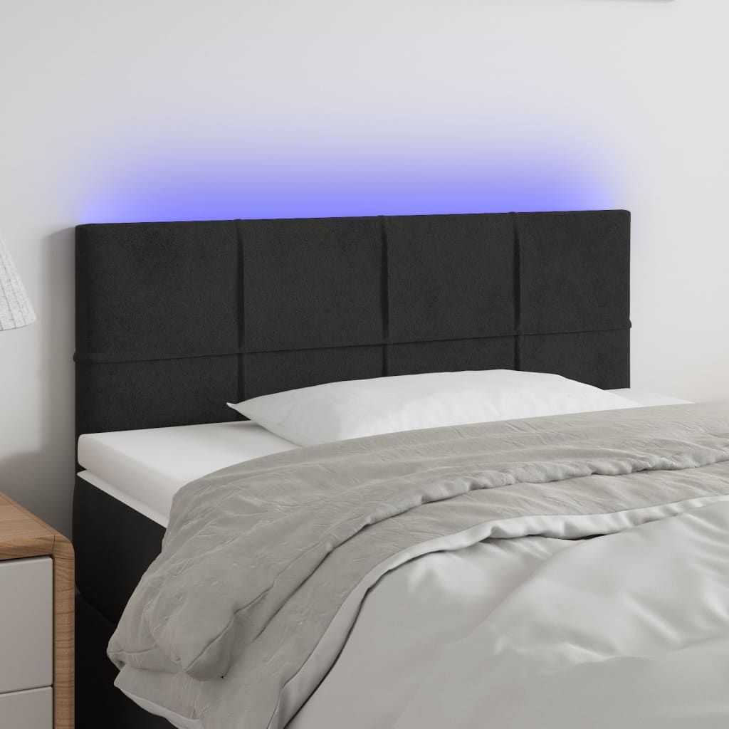 LED uzglavlje baršunasto