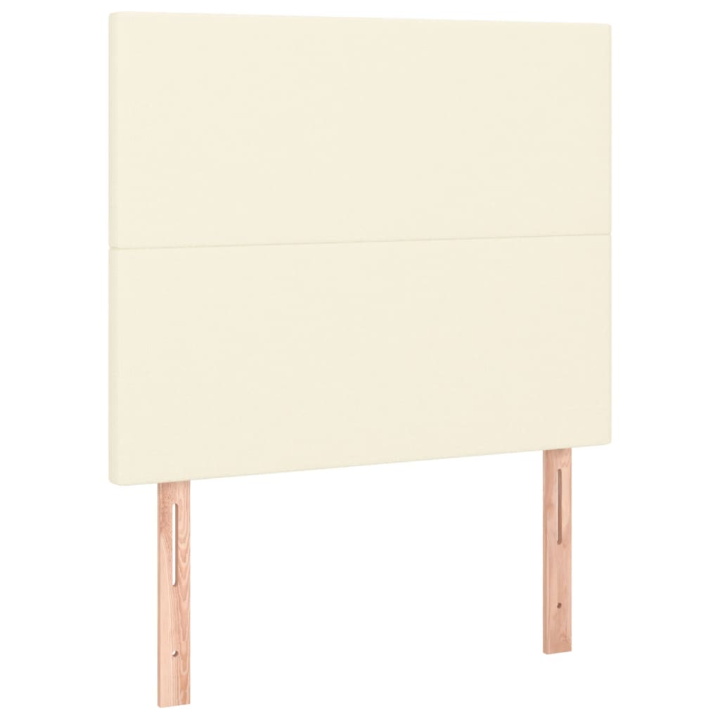 LED uzglavlje krem 80x5x118/128 cm od umjetne kože