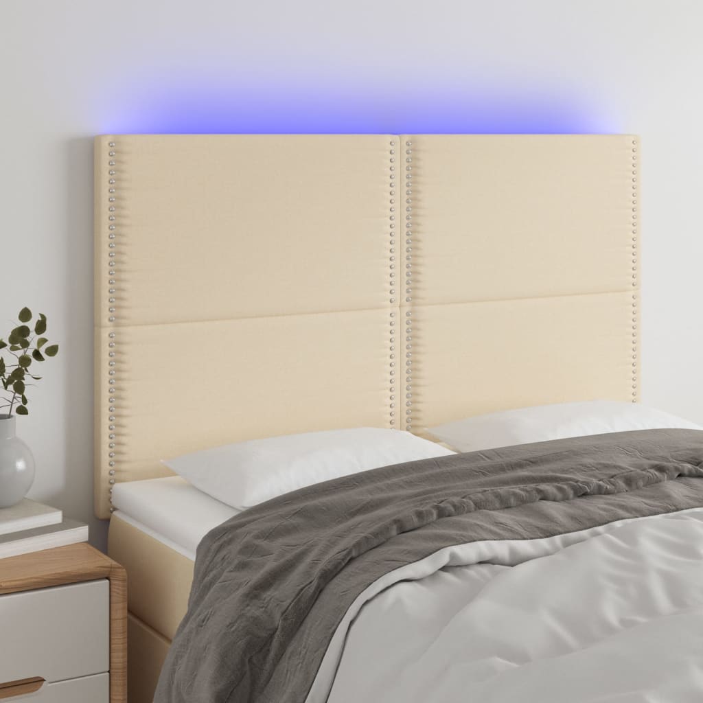 LED uzglavlje od tkanine