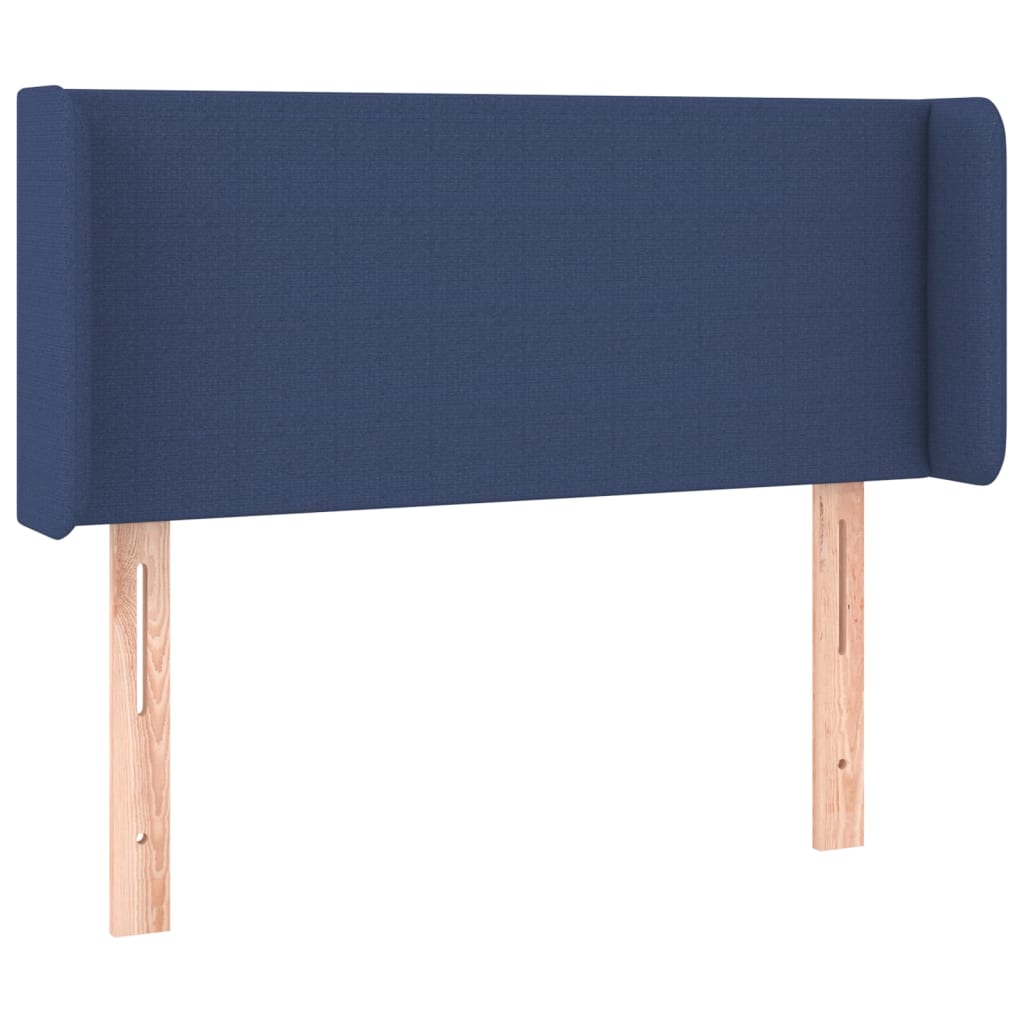 LED uzglavlje plavo 93x16x78/88 cm od tkanine