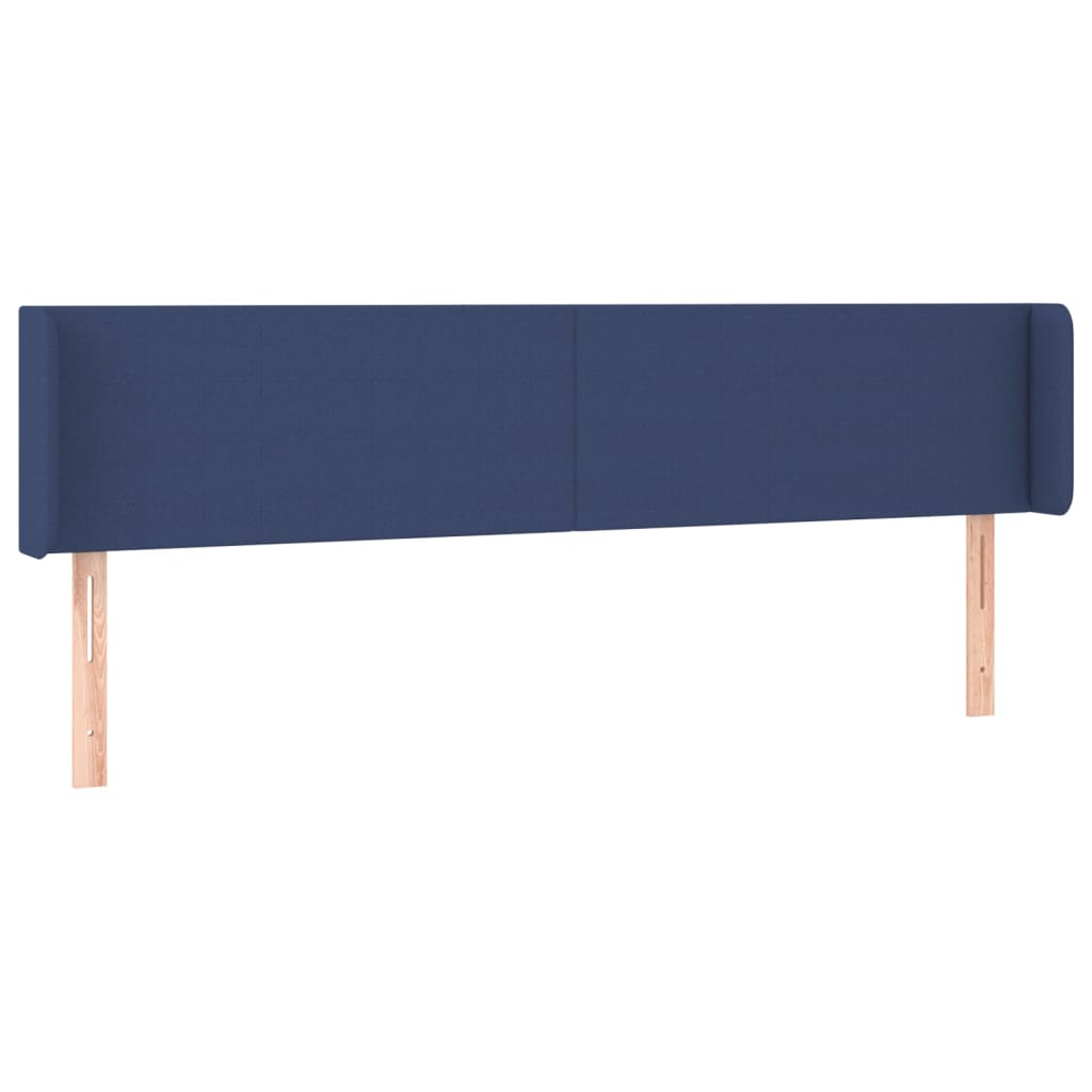 LED uzglavlje plavo 163x16x78/88 cm od tkanine