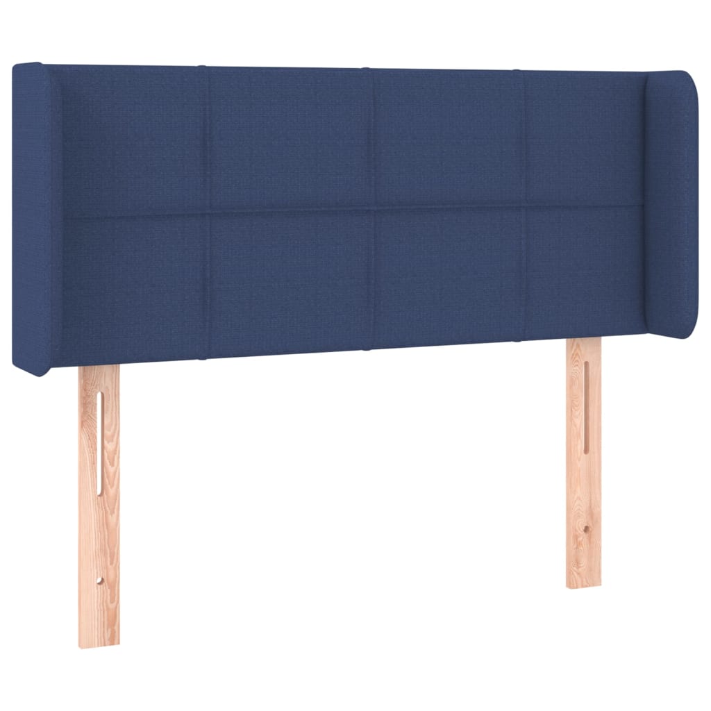LED uzglavlje plavo 83x16x78/88 cm od tkanine