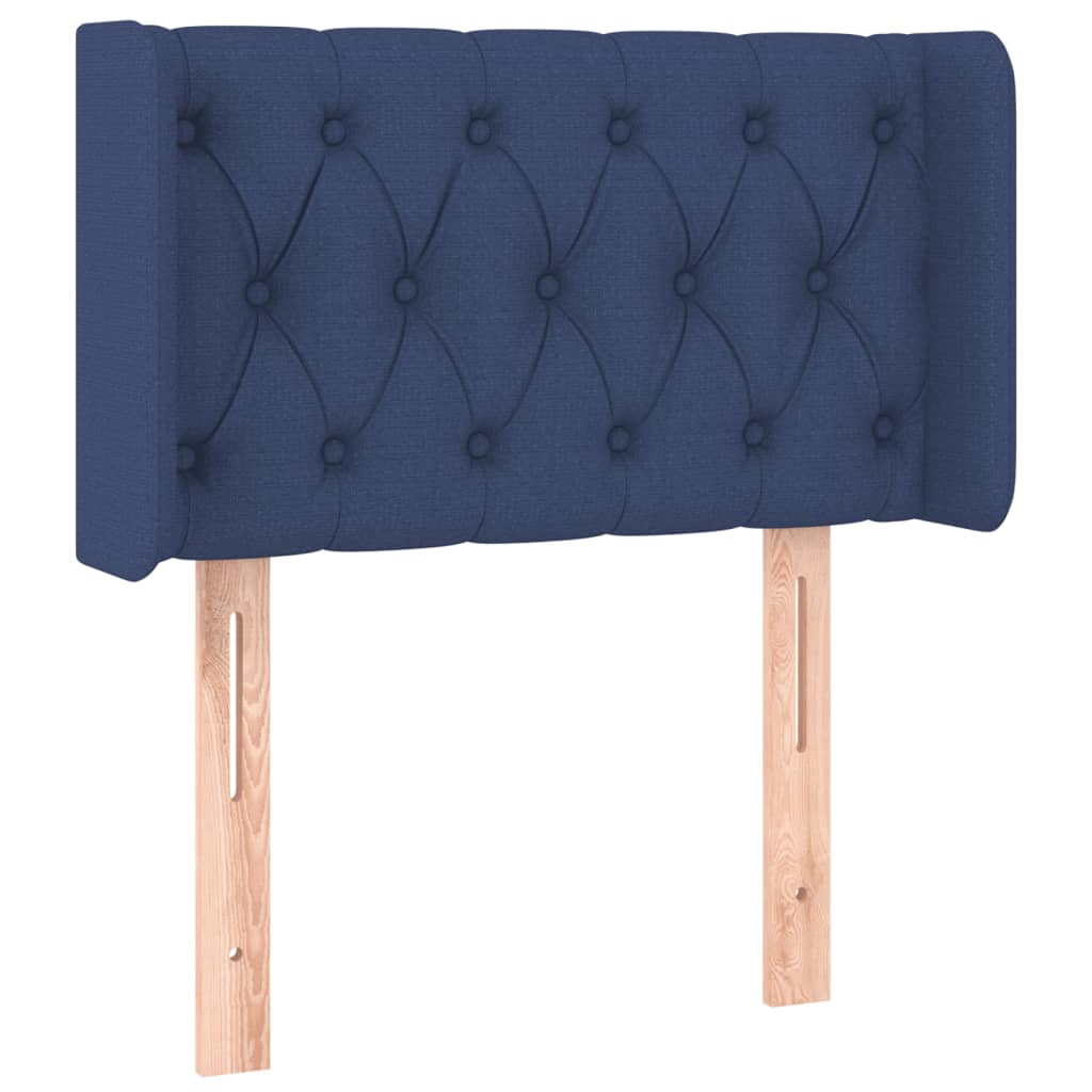 LED uzglavlje plavo 83x16x78/88 cm od tkanine