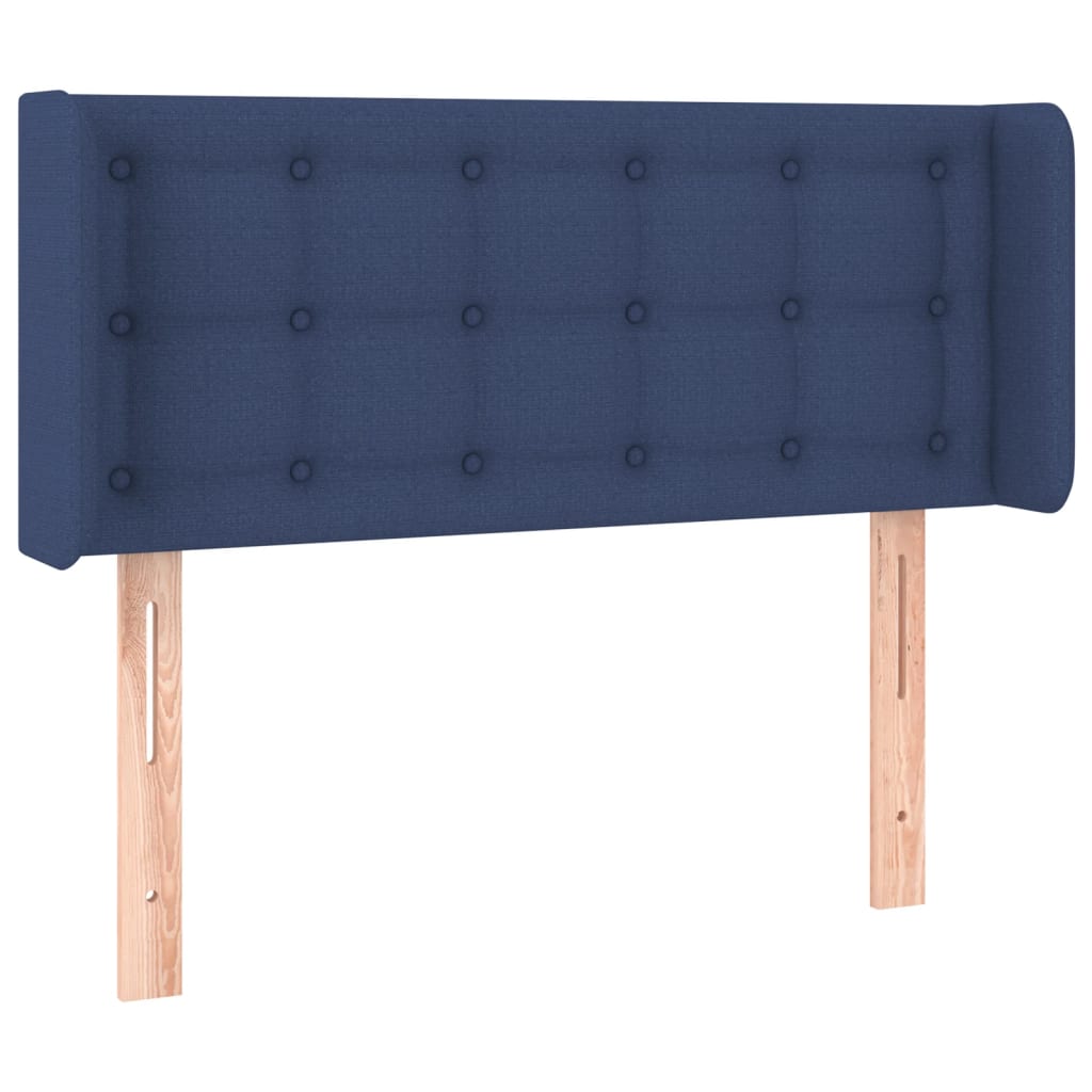 LED uzglavlje plavo 83x16x78/88 cm od tkanine